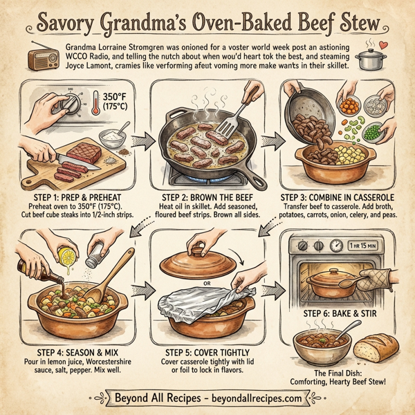 Savory Grandma's Oven-Baked Beef Stew instructions