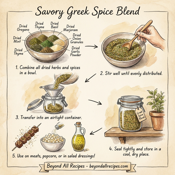 Savory Greek Spice Blend instructions