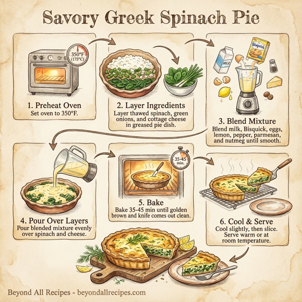 Savory Greek Spinach Pie instructions