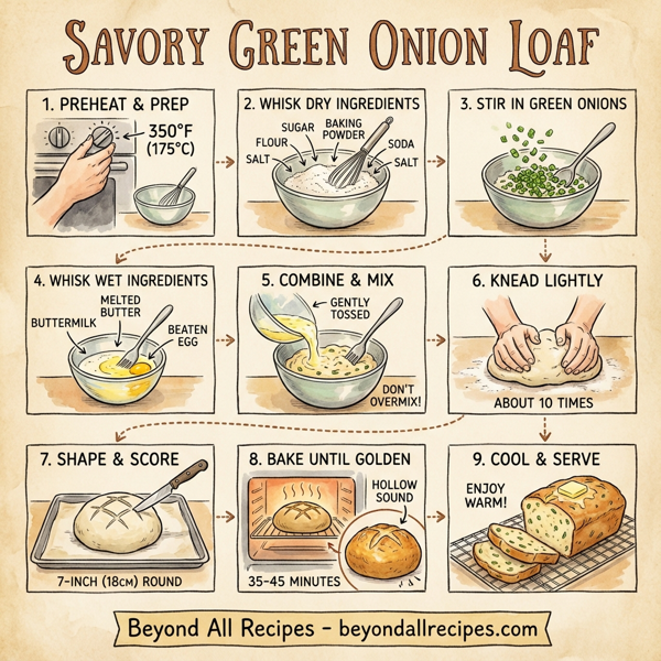 Savory Green Onion Loaf instructions