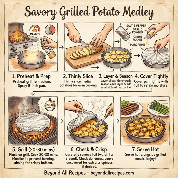 Savory Grilled Potato Medley instructions