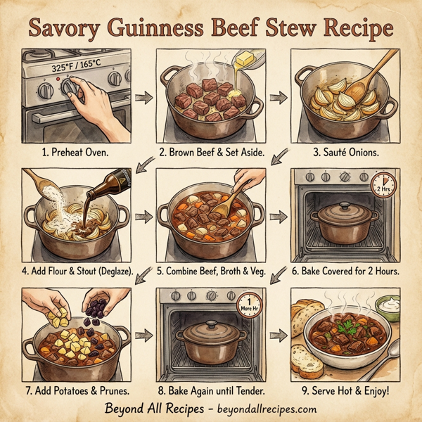 Savory Guinness Beef Stew instructions