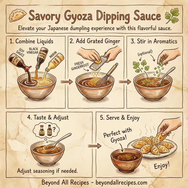 Savory Gyoza Dipping Sauce instructions
