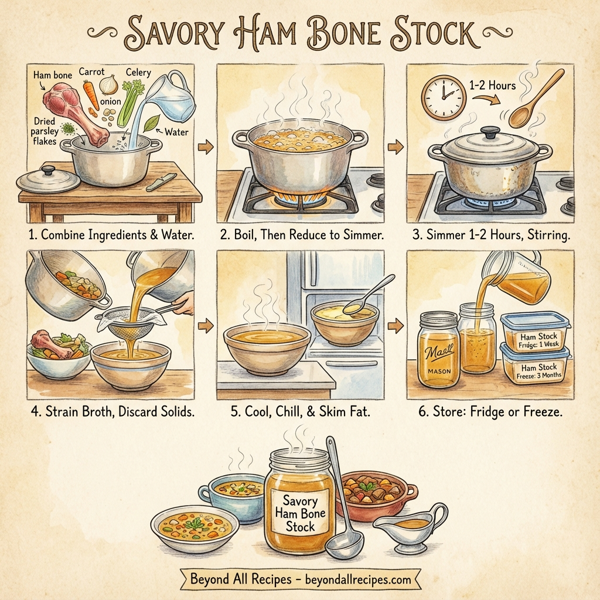 Savory Ham Bone Stock instructions