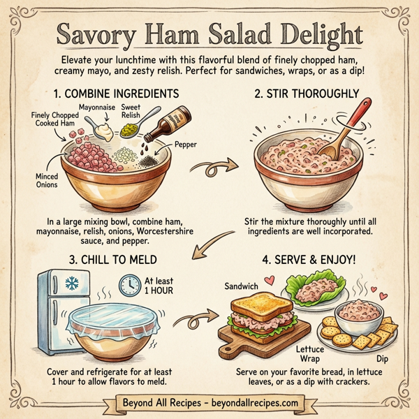 Savory Ham Salad Delight instructions