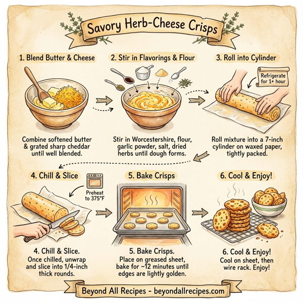 Savory Herb-Cheese Crisps instructions