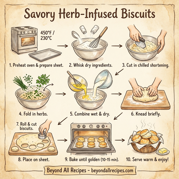 Savory Herb-Infused Biscuits instructions