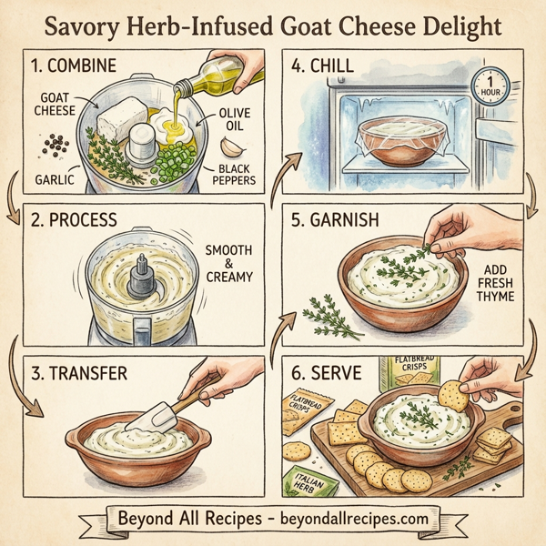 Savory Herb-Infused Goat Cheese Delight instructions