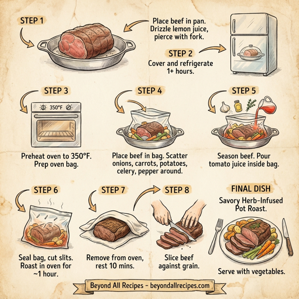 Savory Herb-Infused Pot Roast instructions