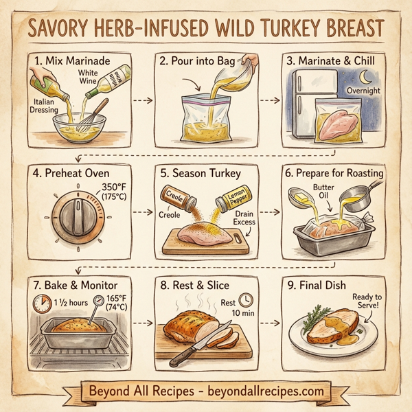 Savory Herb-Infused Wild Turkey Breast instructions