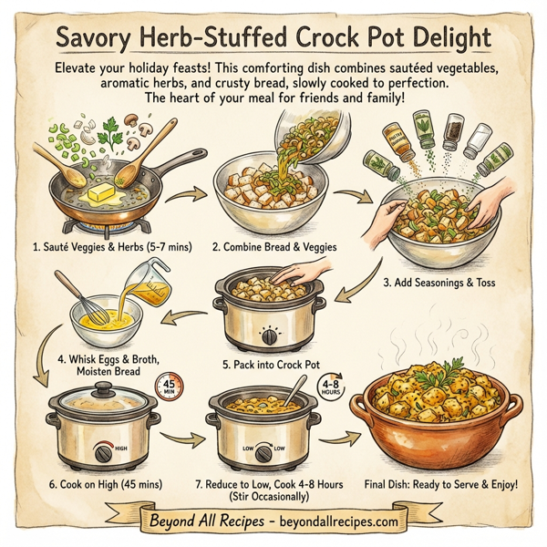 Savory Herb-Stuffed Crock Pot Delight instructions