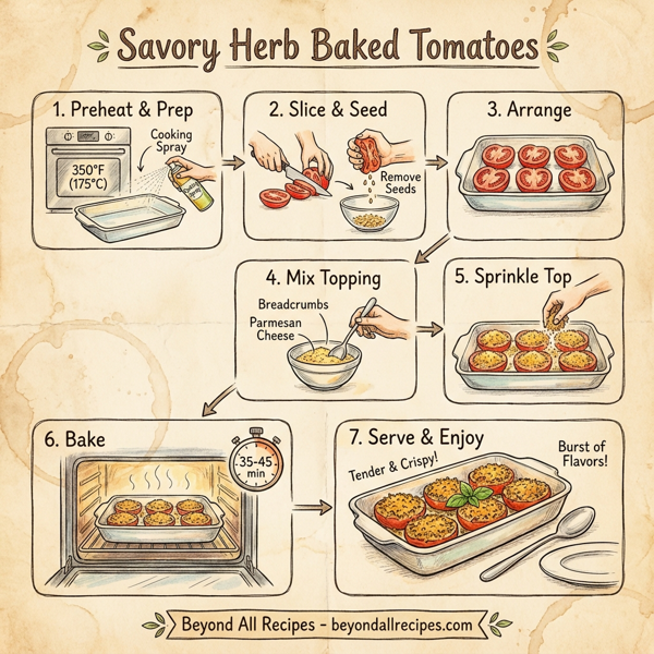 Savory Herb Baked Tomatoes instructions