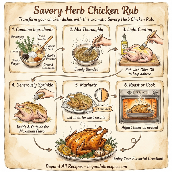 Savory Herb Chicken Rub instructions