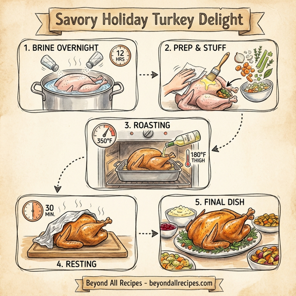 Savory Holiday Turkey Delight instructions