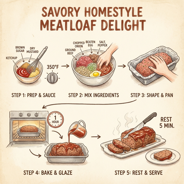 Savory Homestyle Meatloaf Delight instructions