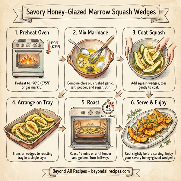 Savory Honey-Glazed Marrow Squash Wedges instructions