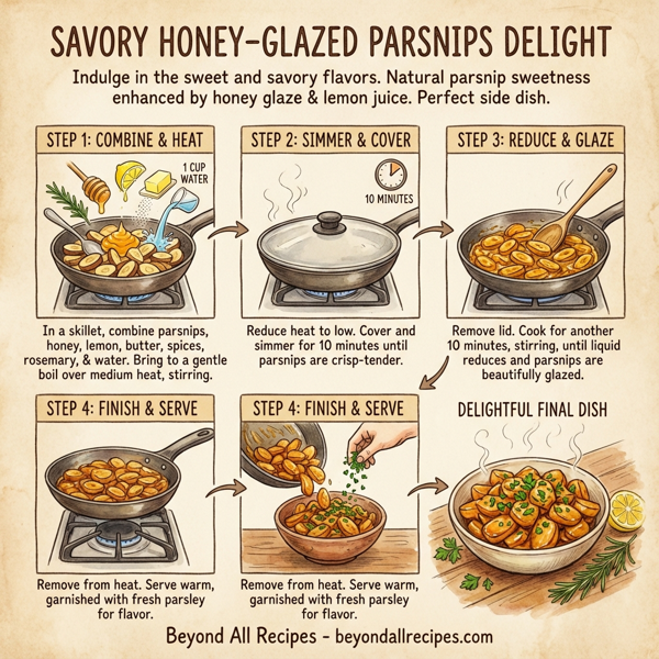 Savory Honey-Glazed Parsnips Delight instructions