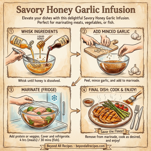 Savory Honey Garlic Infusion instructions