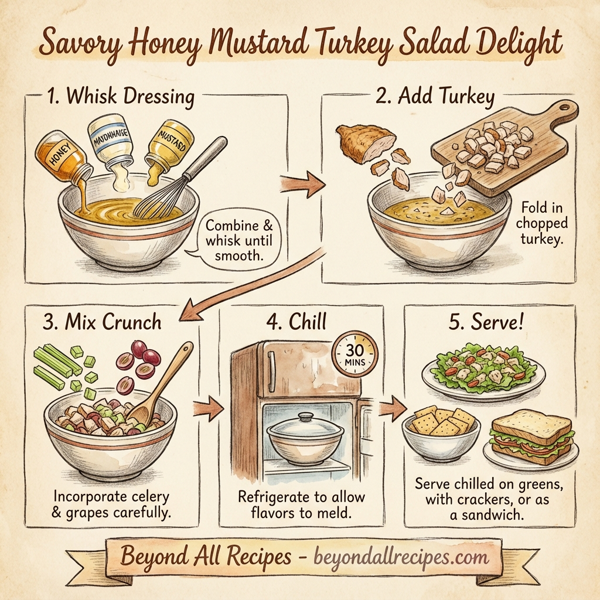 Savory Honey Mustard Turkey Salad Delight instructions