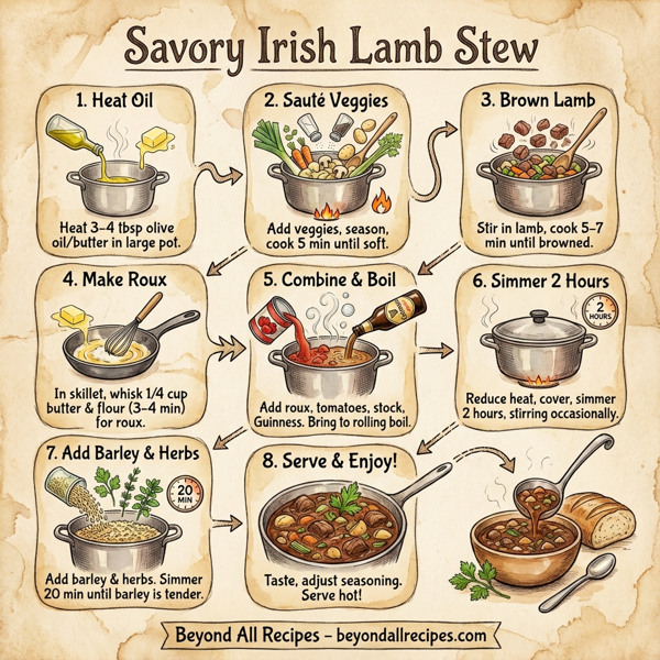 Savory Irish Lamb Stew instructions