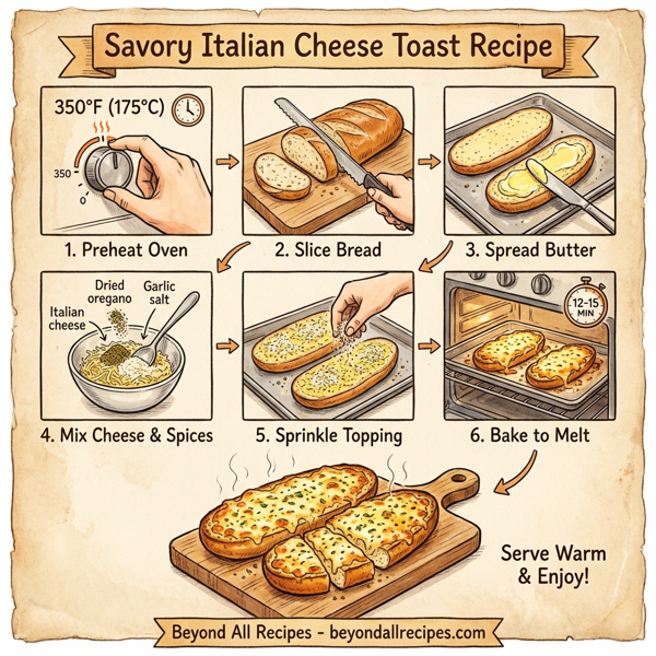 Savory Italian Cheese Toast instructions