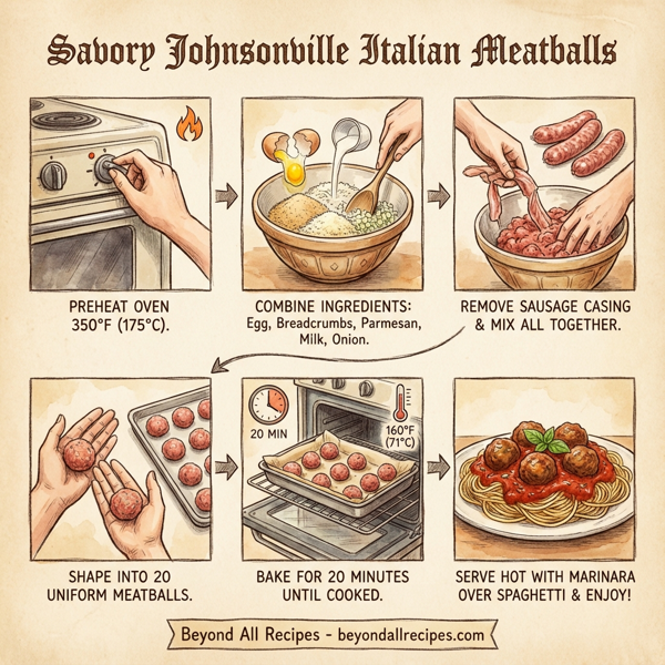 Savory Johnsonville Italian Meatballs instructions
