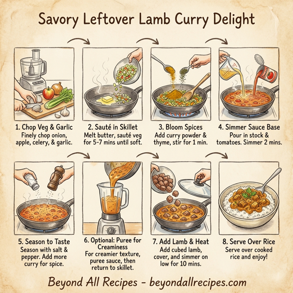 Savory Leftover Lamb Curry Delight instructions