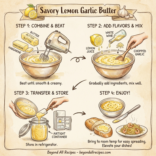 Savory Lemon Garlic Butter instructions