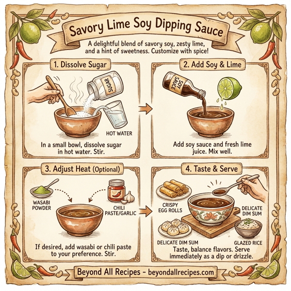 Savory Lime Soy Dipping Sauce instructions