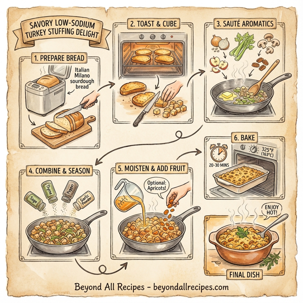 Savory Low-Sodium Turkey Stuffing Delight instructions