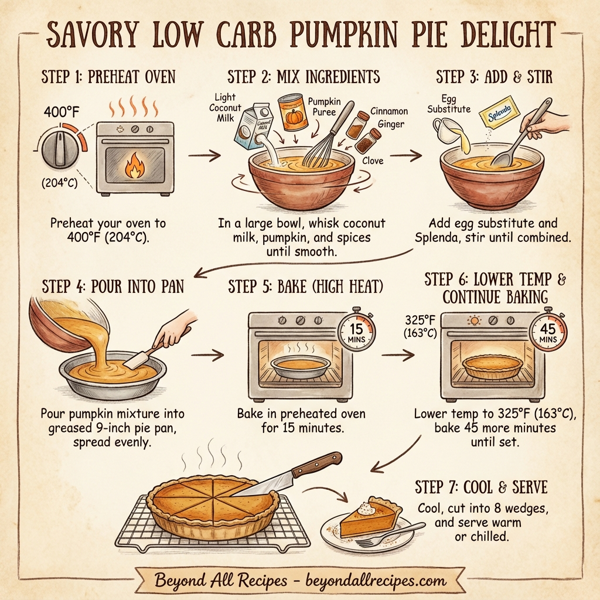 Savory Low Carb Pumpkin Pie Delight instructions