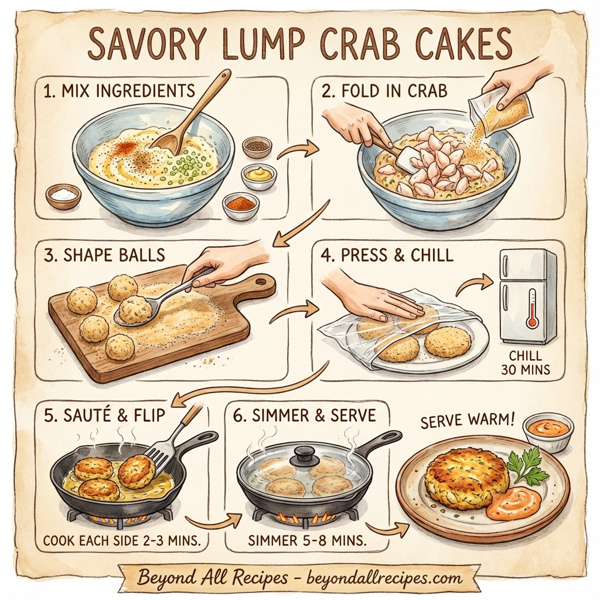Savory Lump Crab Cakes instructions