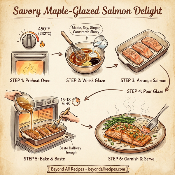 Savory Maple-Glazed Salmon Delight instructions