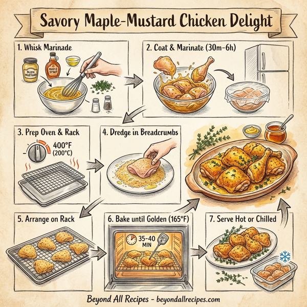 Savory Maple-Mustard Chicken Delight instructions