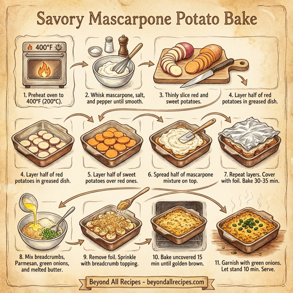 Savory Mascarpone Potato Bake instructions