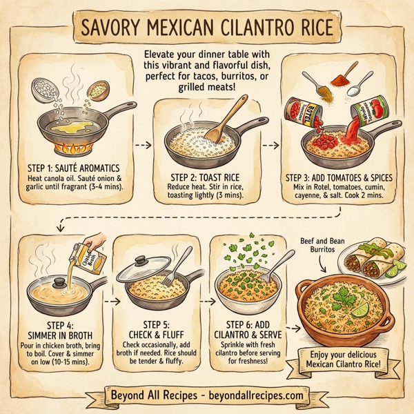 Savory Mexican Cilantro Rice instructions