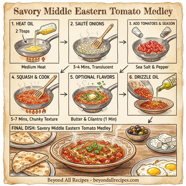 Savory Middle Eastern Tomato Medley instructions
