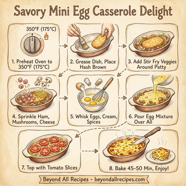 Savory Mini Egg Casserole Delight instructions