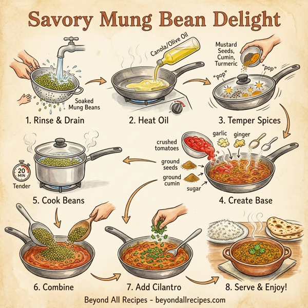 Savory Mung Bean Delight instructions