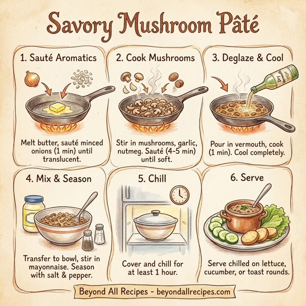 Savory Mushroom Pâté instructions