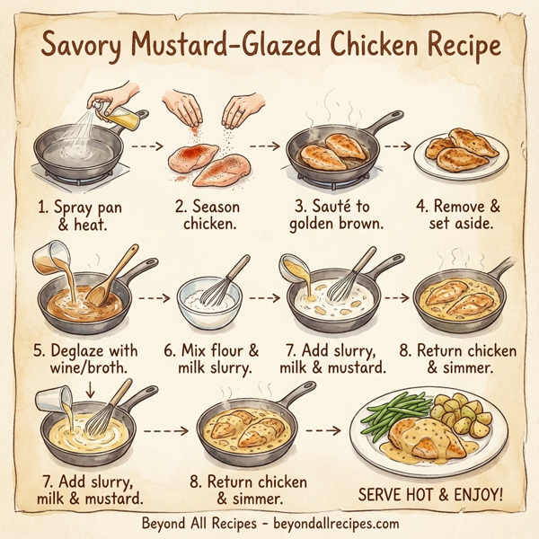 Savory Mustard-Glazed Chicken instructions