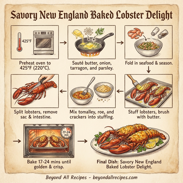 Savory New England Baked Lobster Delight instructions