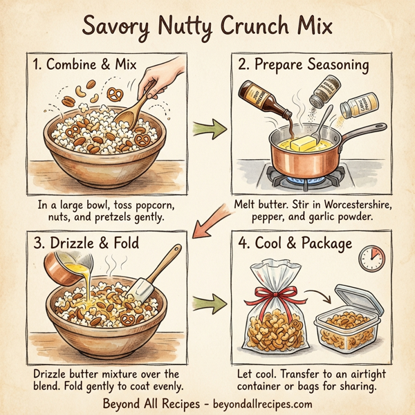 Savory Nutty Crunch Mix instructions