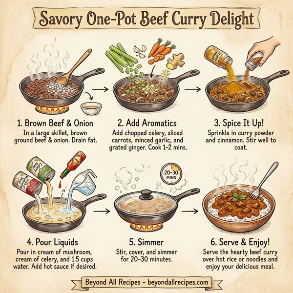 Savory One-Pot Beef Curry Delight instructions