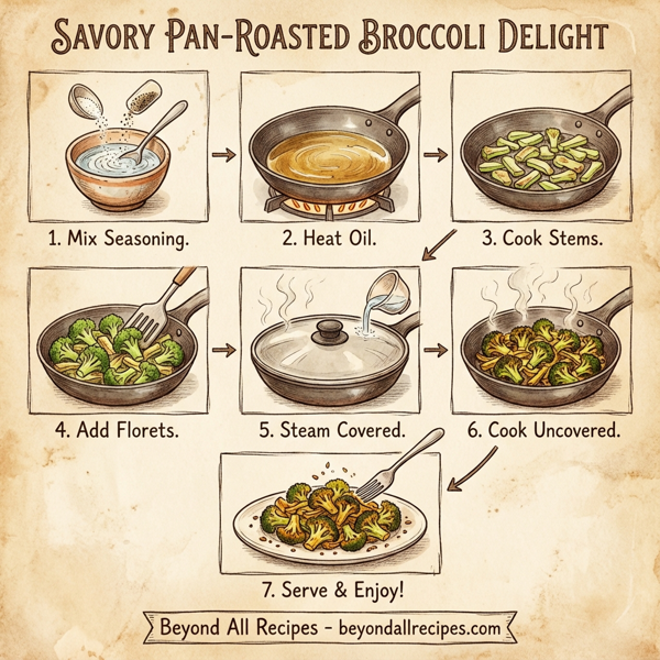 Savory Pan-Roasted Broccoli Delight instructions