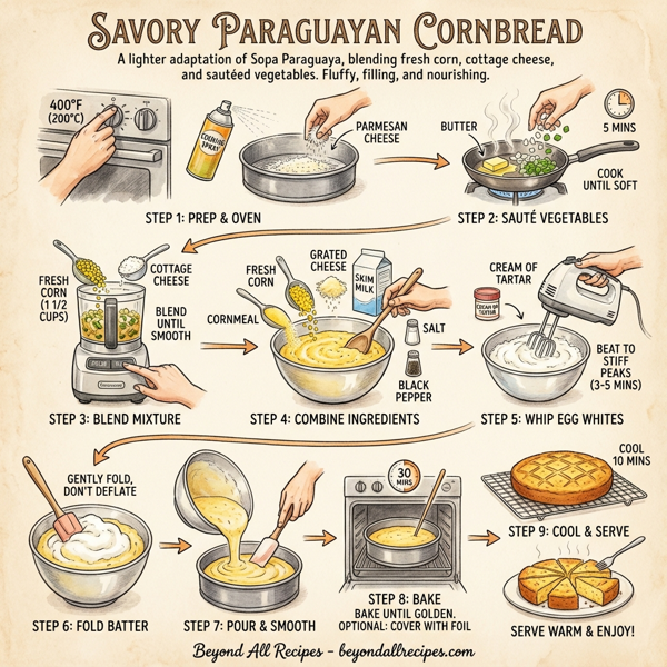 Savory Paraguayan Cornbread instructions