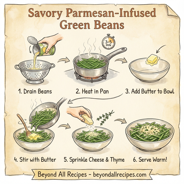 Savory Parmesan-Infused Green Beans instructions