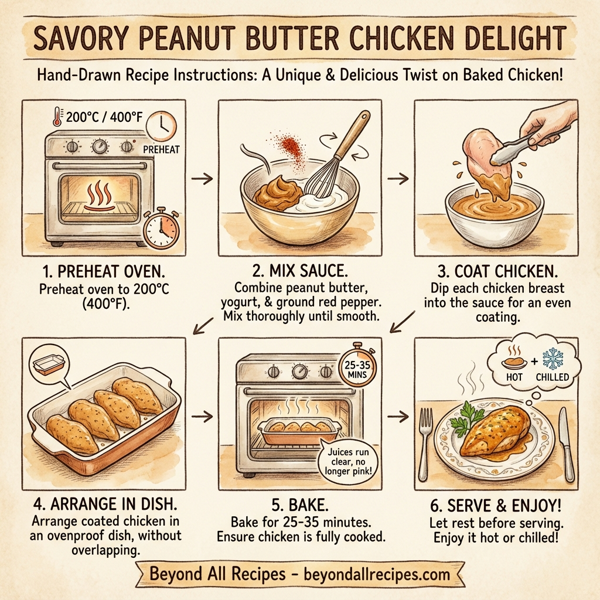 Savory Peanut Butter Chicken Delight instructions