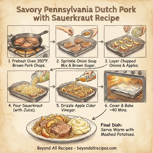Savory Pennsylvania Dutch Pork with Sauerkraut instructions