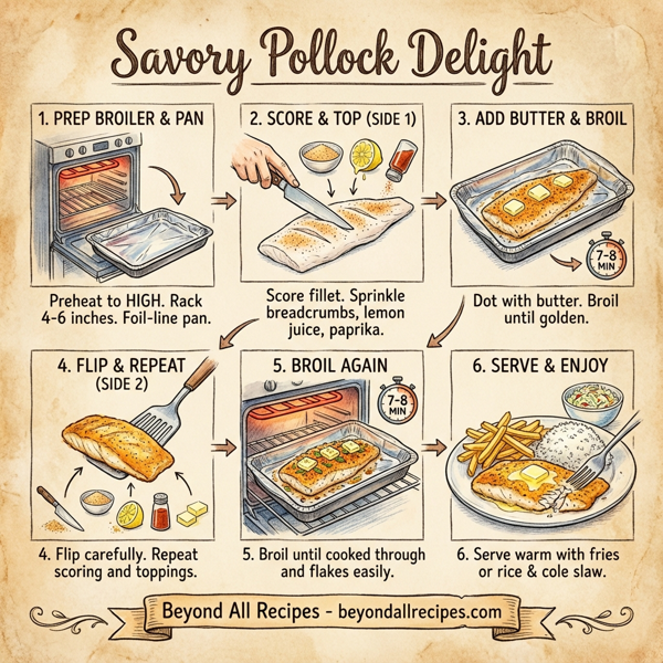 Savory Pollock Delight instructions
